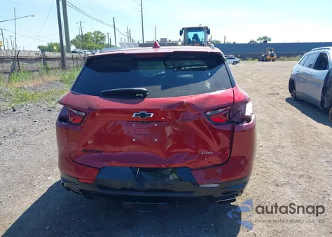 2021 Chevrolet Blazer Rs из США, поврежденный, VIN 3GNKBERS5MS586608